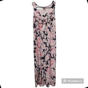 Susan Lawrence Floral Maxi Dress